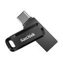 Sandisk Ultra Dual Drive Go Memoria USB-C y USB-A 64GB - Hasta 150MB/s de Lectura - Color Negro (Pendrive)