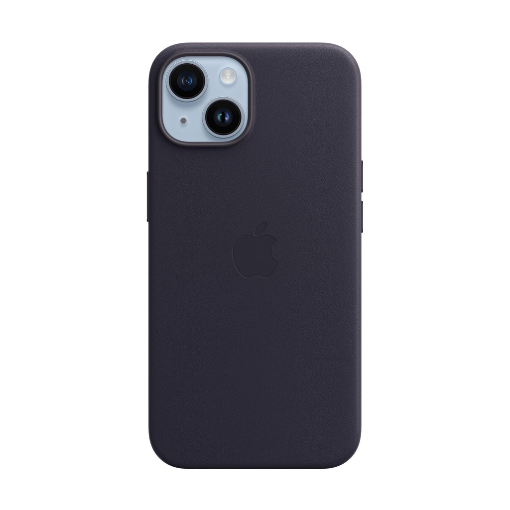Apple Leather Case with MagSafe Ink, für iPhone 14, MPP63ZM/A