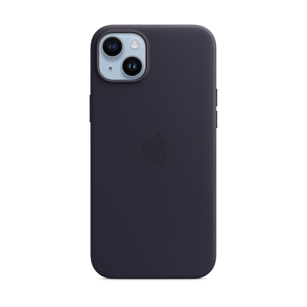 Apple Leather Case with MagSafe Midnight, for iPhone 14 Plus, MPP93ZM/A