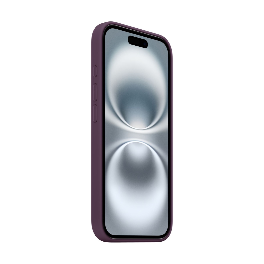 Apple Silicone Case with MagSafe Plum, für iPhone 16, MYY43ZM/A