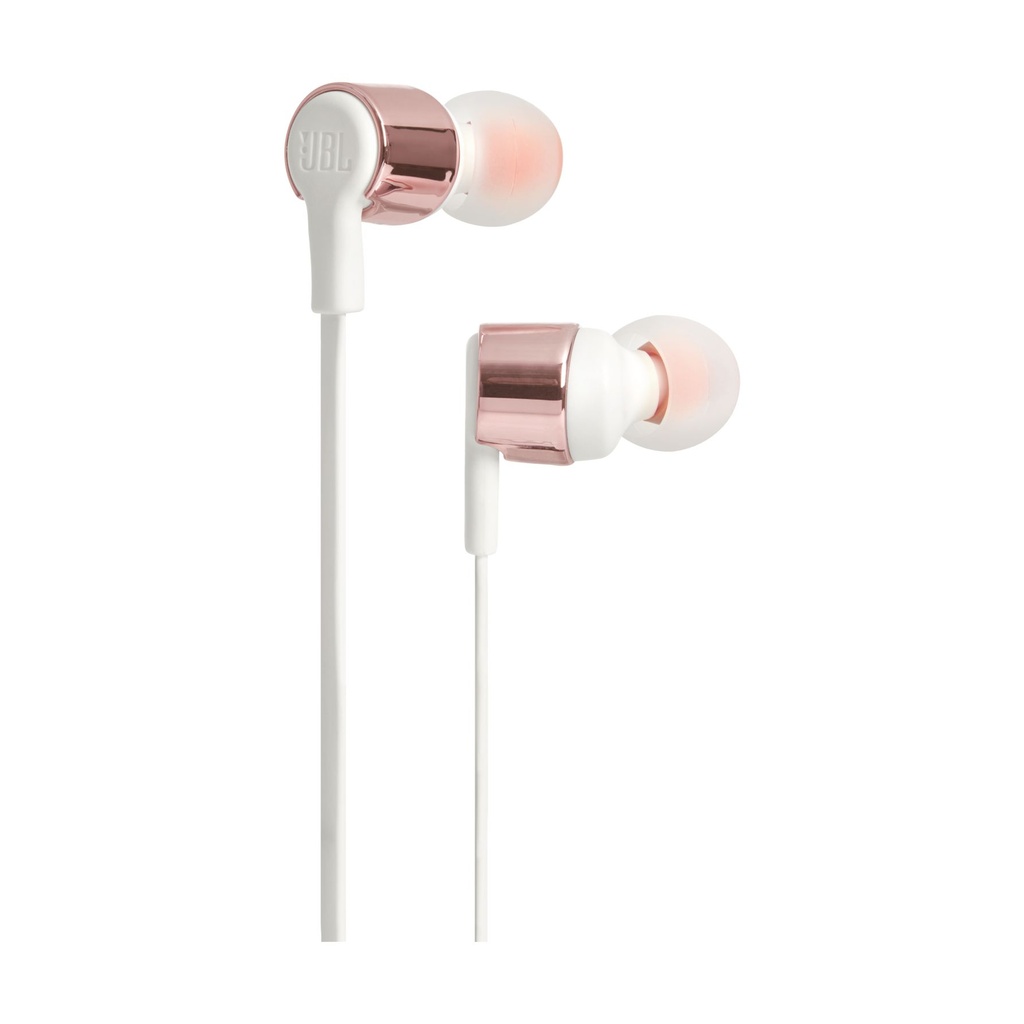 JBL Tune T210 In Ear Headset mit Mikrofon Rose Gold, JBLT210RGD