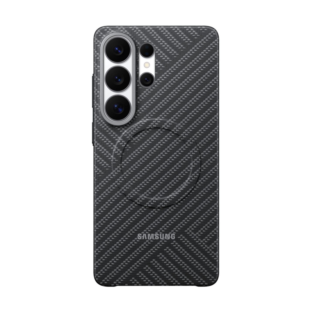 Samsung Carbon Magnet Case Dark Gray, für Samsung Galaxy S26 Ultra, EF-KS948SS