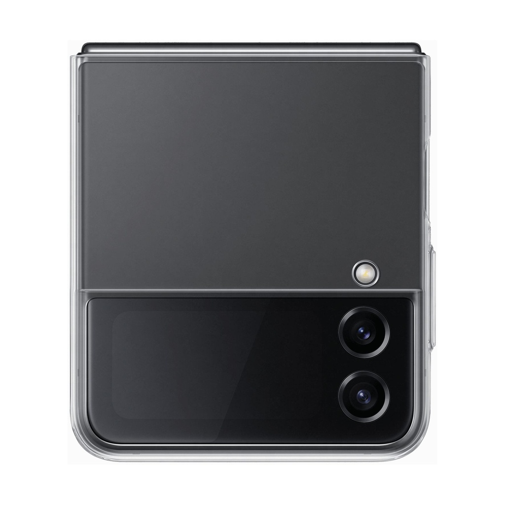Samsung Clear Slim Cover Transparent, für Galaxy Z Flip4, EF-QF721CTEGWW
