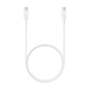 Samsung Datenkabel USB Typ-C auf USB Typ-C White, EP-DA705BW, 100cm