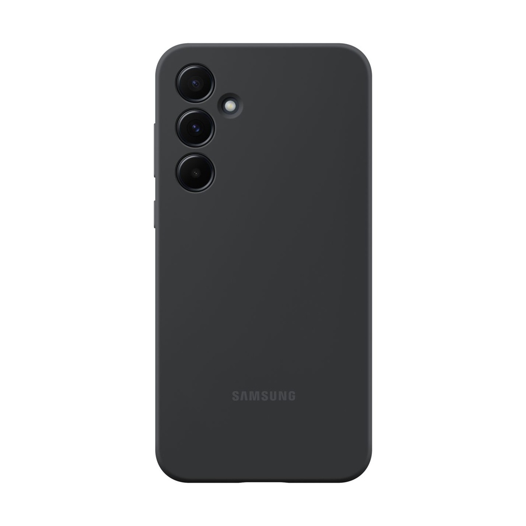 Samsung Silicone Cover Black, für Samsung Galaxy A55 5G, EF-PA556TBEGWW