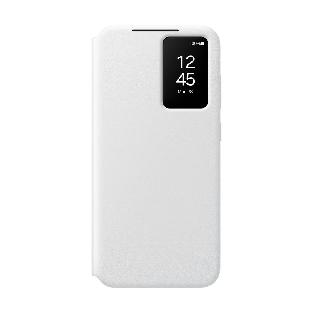 Samsung Smart View Wallet Case White, für Galaxy S24 FE, EF-ZS721CWEGWW