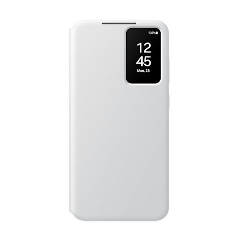 Samsung Smart View Wallet Cover White, für Galaxy S24 Plus, EF-ZS926CWEGWW