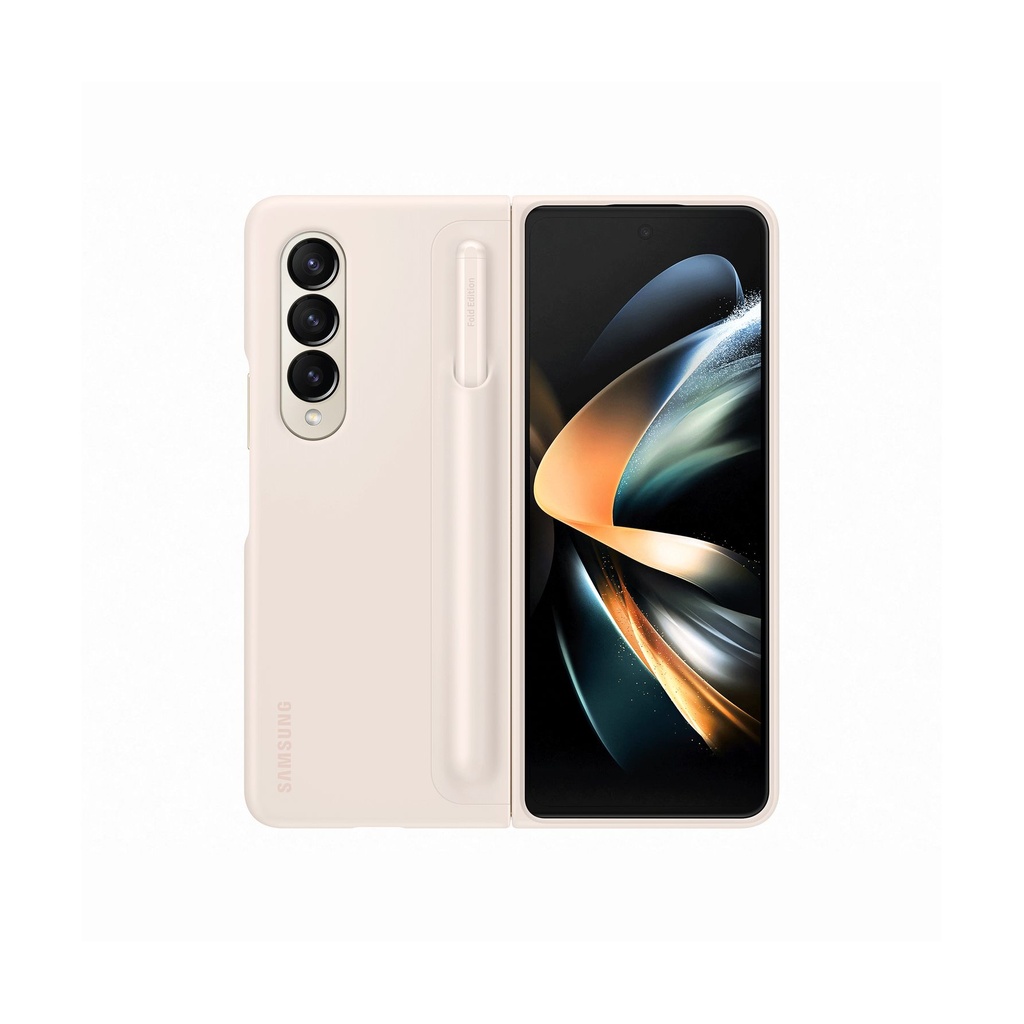 Samsung Standing Cover mit Pen Sand, für Samsung Galaxy Z Fold4, EF-OF93PCUEGWW