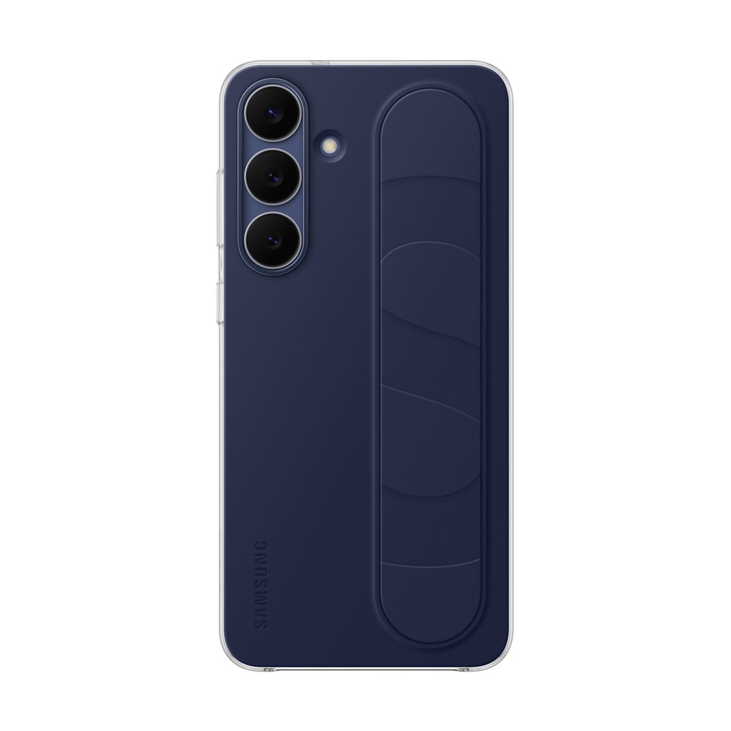 Samsung Standing Grip Case Dark Blue, für Galaxy S25 FE, EF-GS731CNEGWW