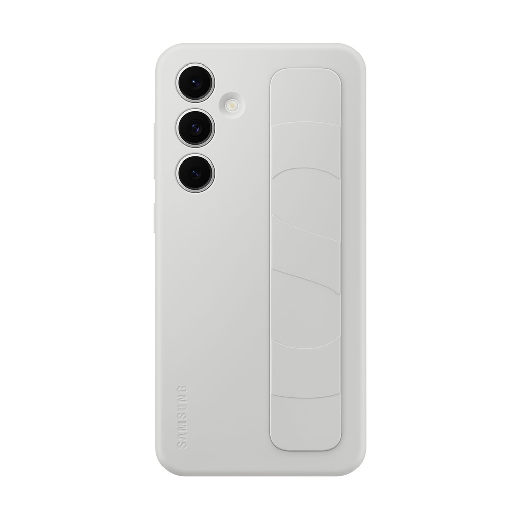 Samsung Standing Grip Case Grey, für Galaxy S24 FE, EF-GS721CJEGWW