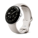 Google Pixel Watch 4 41mm LTE Silver (Silver) and White Strap (Porcelain) GA10829-EU