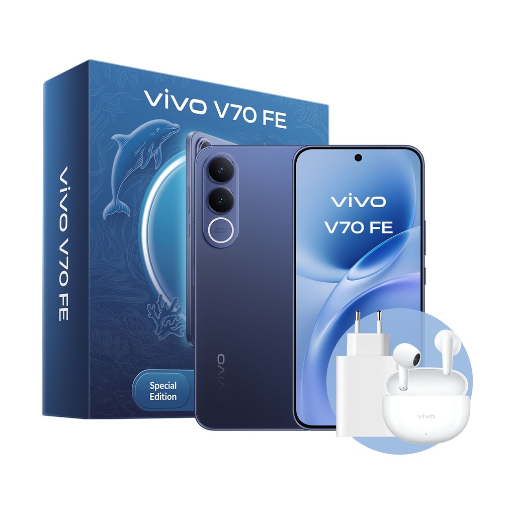 Vivo V70 FE 5G 8GB/512GB Azul (Ocean Blue) Dual SIM Bundle
