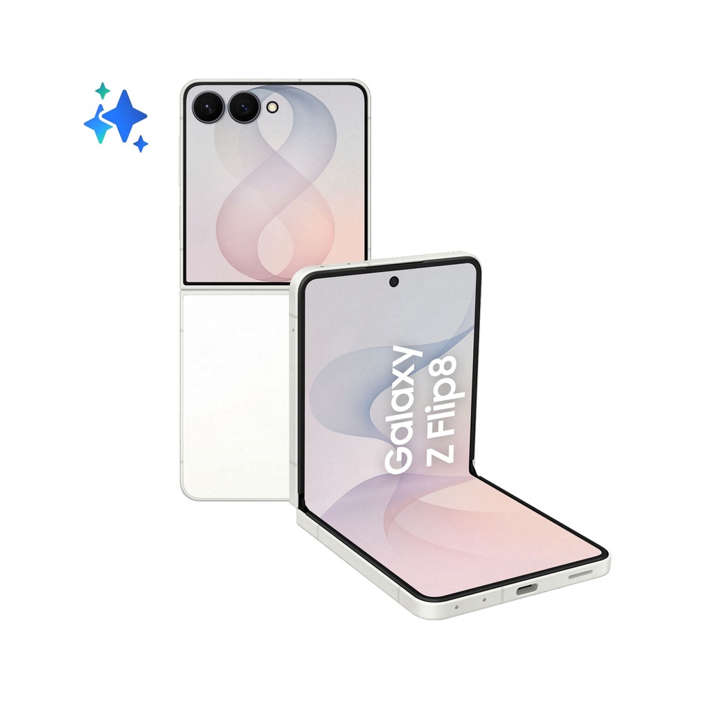 Samsung Galaxy Z Flip8 5G 12GB/512GB Bianco (Cream) Dual SIM SM-F776B