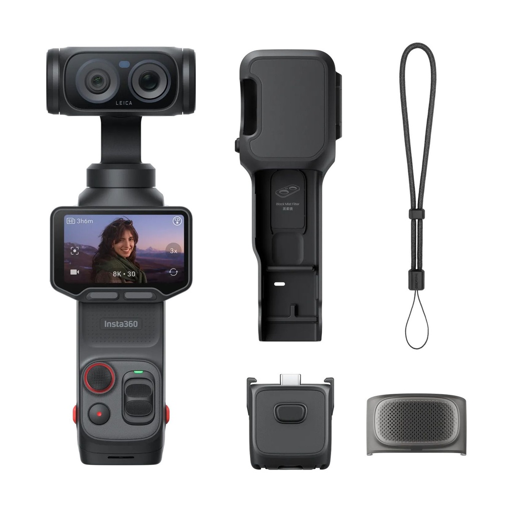Insta360 Luna Ultra Cámara de Acción Negro (Cosmic Black) Standard Pack