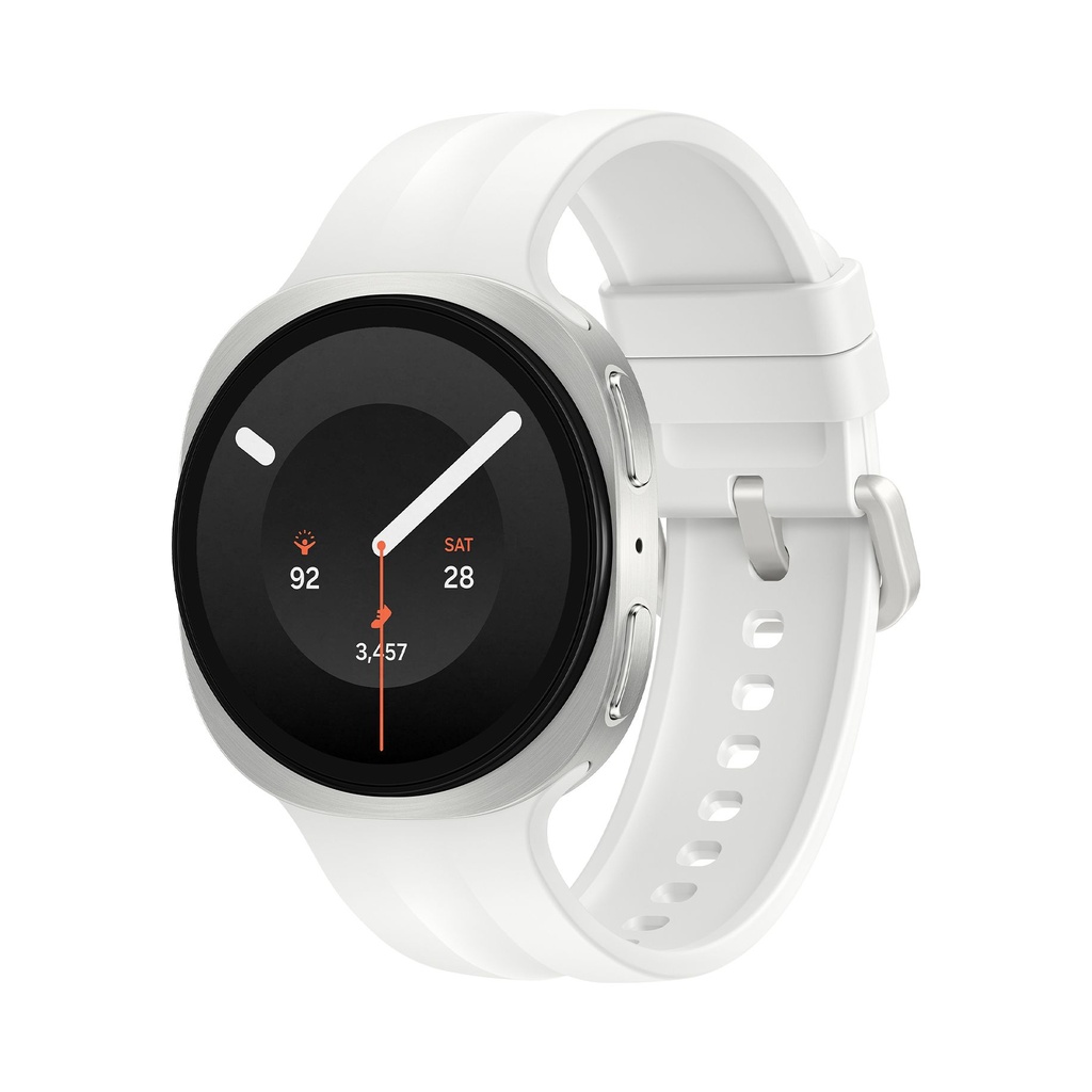 Samsung Galaxy Watch9 40mm Bluetooth Weiß (Cream) und Sportarmband Creme L340