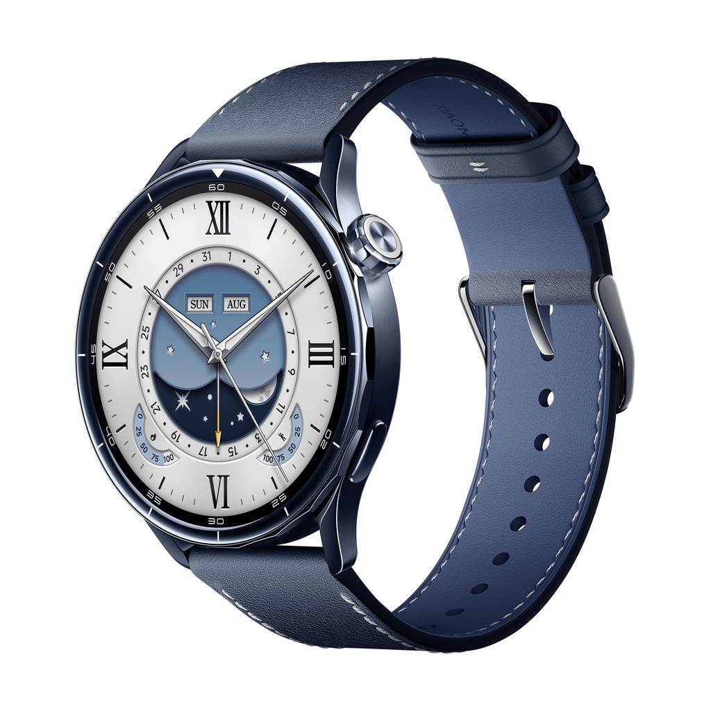 Montre connectée Xiaomi Watch S5 46 mm Bluetooth bleue (Ceramic Blue)