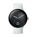 Google Pixel Watch 5 45mm Bluetooth Aluminio Plata (Polished Silver) y correa deportiva Gris Niebla (Fog)