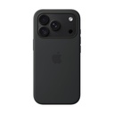 Funda de silicona Apple con MagSafe para el iPhone 18 Pro - Negro