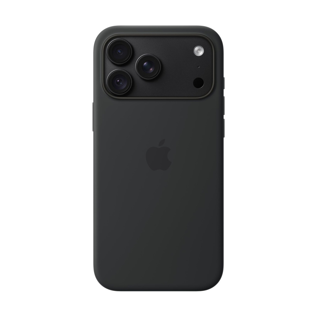 Funda de silicona Apple con MagSafe para el iPhone 18 Pro Max - Negro