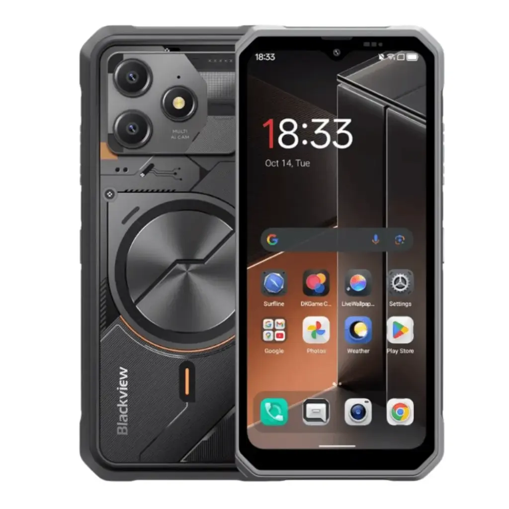 Blackview FORT 100 4G 6 Go/128 Go Noir (Cosmic Black) Double SIM