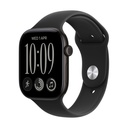 Apple Watch Series 12 GPS 46mm Aluminio Negro y Correa Deportiva Negra - Talla M/L