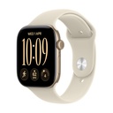 Apple Watch Series 12 GPS 42mm Aluminio Dorado Claro y Correa Deportiva Arena - Talla S/M
