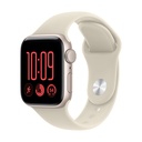Apple Watch SE 3 GPS 40mm Aluminum White and Sand Sport Band - Size S/M