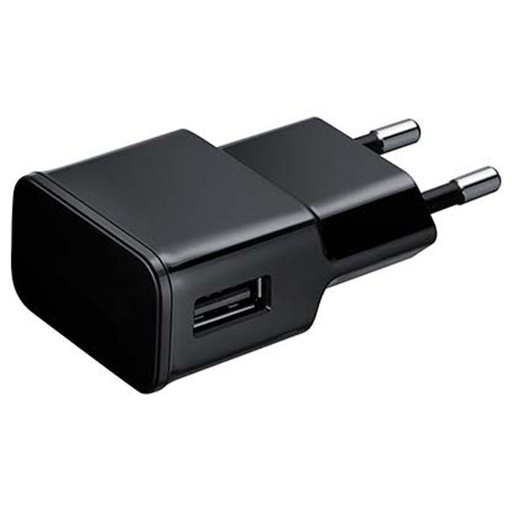 [CRUSB1000N] Cargador de red universal USB Negro