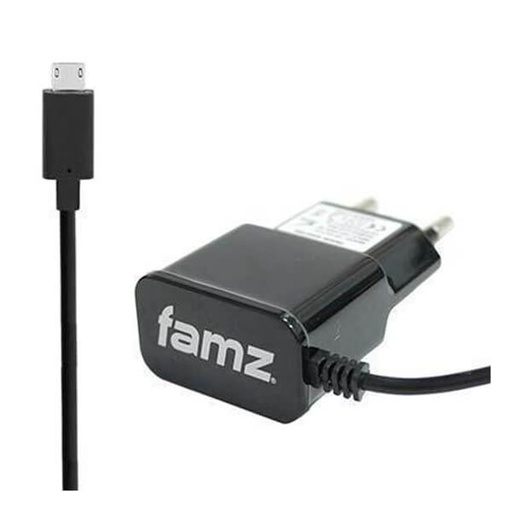 [CRMUSB1200] Caricabatterie Micro USB 1.200mAh nero