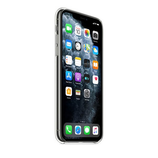 [FPGI11PMT] Coque en silicone gel transparent pour iPhone 11 Pro Max