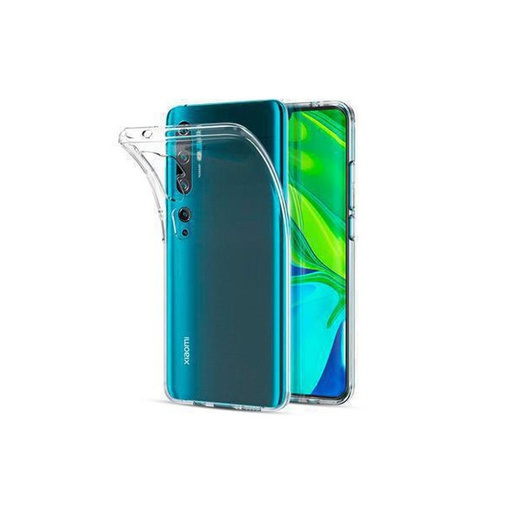[FPGXMN10T] Coque silicone gel transparente pour Xiaomi Mi Note 10