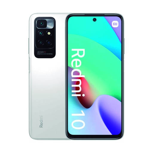 [XIARED1064CWH] Xiaomi Redmi 10 4 GB/64 GB Weiß (Pebble White) Dual-SIM 21061119AG