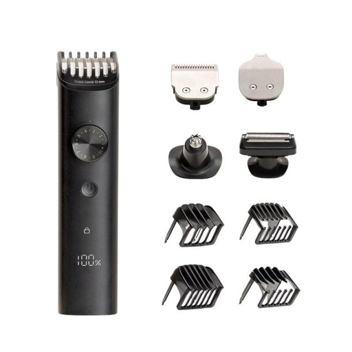 [DP.XIA-COR_GROOM_KIT_PRO] Cortapelos + Recortadora Xiaomi Grooming Kit Pro/ Con Batería/ 10 Accesorios