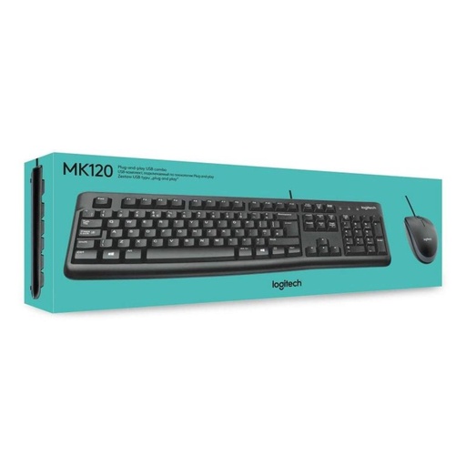 [DP.LOG_DESK_MK120] Logitech Desktop MK120 Keyboard and Mouse