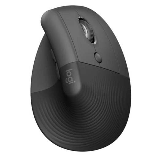 [DP.LOG-MOU_LIFT_VERTICAL_GF] Ratón Ergonómico Inalámbrico por Bluetooth/ 2.4GHz Logitech Lift Vertical Ergonomic Mouse/ Hasta 4000 DPI/ Grafito