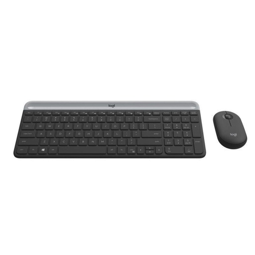 [DP.LOG-TEC_SET_MK470] Teclado y Ratón Inalámbricos Logitech Slim Combo MK470