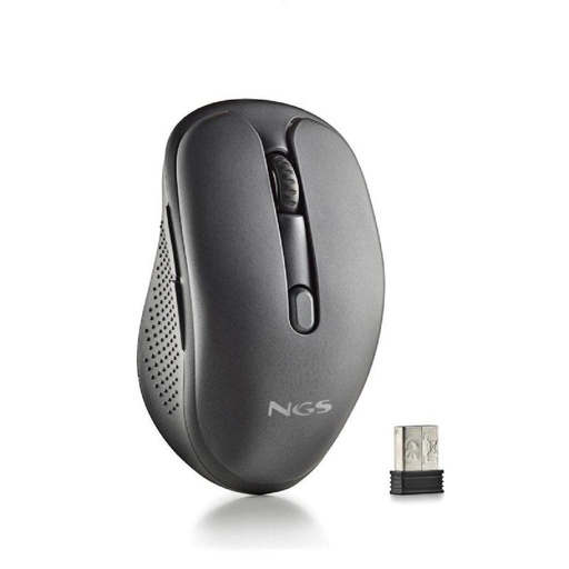 [DP.NGS-MOU_EVO_RUST_BK] Souris sans fil NGS Evo Rust / Batterie rechargeable / Jusqu'à 1600 DPI / Noir
