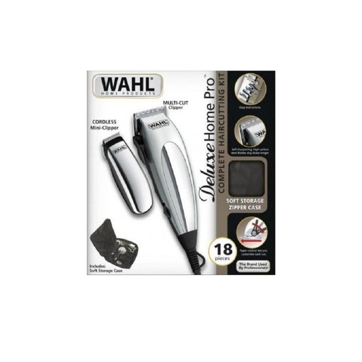 [DP.WAH-PAE-COR_DELUXE_HOMEPRO] Cortapelos + Recortadora Wahl Deluxe HomePro/ 16 Accesorios
