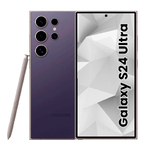 [SAGAS24ULTRA12256GBPL_V2] Samsung Galaxy S24 Ultra 5G 12GB/256GB Violet (Titanium Violet) Dual SIM SM-S928B