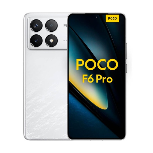 [POCOF6PRO12512WH] Xiaomi Poco F6 Pro 5G 12 GB/512 GB Weiß (White) Dual-SIM