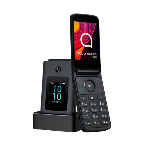 [TCLOT4043DGY] TCL Onetouch 4043D 128MB Gris (Dark Night Grey) Dual SIM