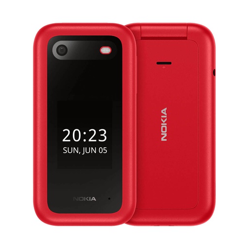 [NK2660FLIPDSRD] Nokia 2660 Flip 4G Rojo (Red) Dual SIM