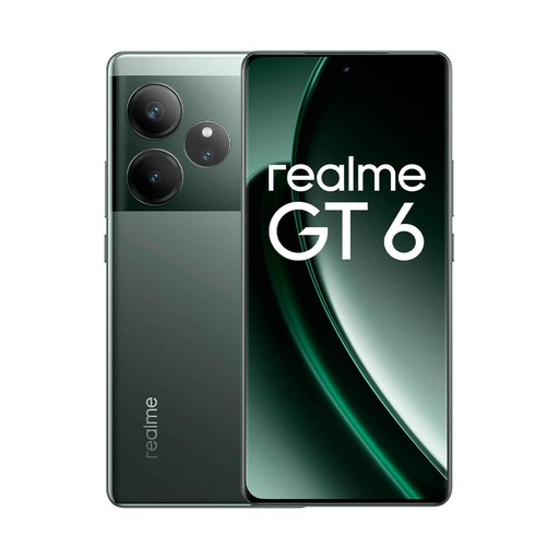 [REGT65G12256GR] Realme GT 6 5G 12GB/256GB Verde (Razor Green) Doppia SIM