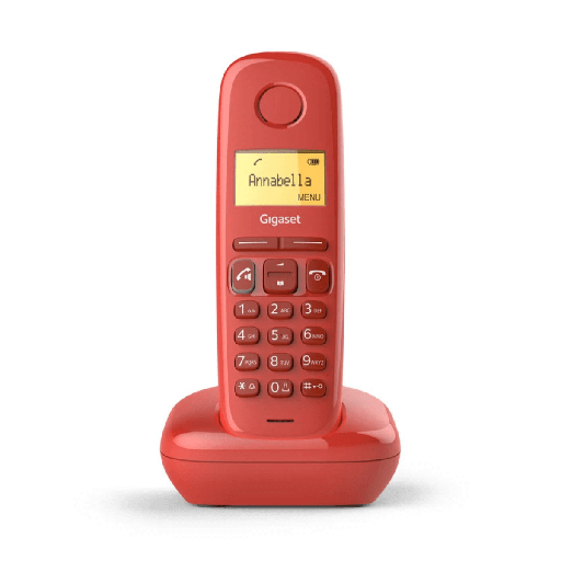 [GIGA270PK] Telefono Cordless Gigaset Rosso A270 DECT