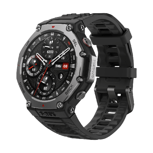 [AMZTREX3GPSBK] Amazfit T-Rex 3 GPS 48mm Smartwatch Black (Onyx)