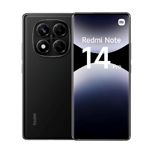 [XIAREDNOT14PRO4G12512BK] Xiaomi Redmi Note 14 Pro 4G 12GB/512GB Mitternachtsschwarz (Midnight Black) Dual-SIM