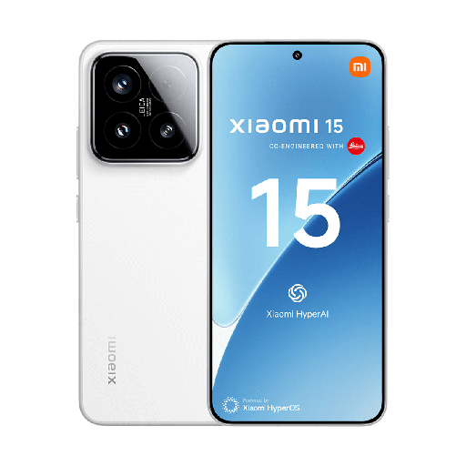 [XIA155G12256GBWH] Xiaomi 15 5G 12 Go/256 Go Blanc (White) Double SIM