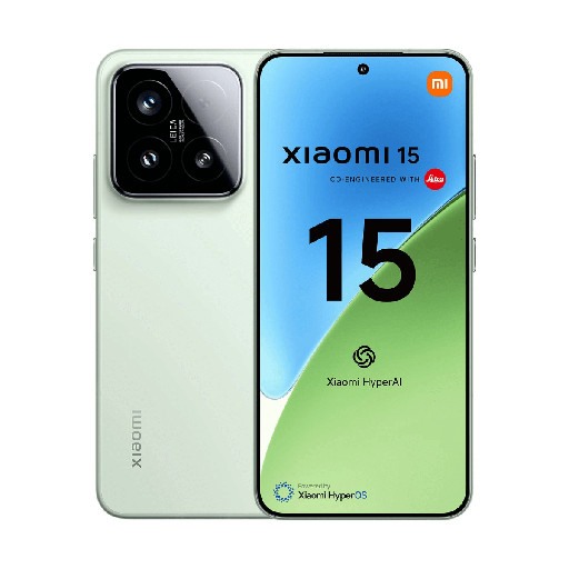 [XIA155G12256GBGR] Xiaomi 15 5G 12GB/256GB Verde (Green) Doppia SIM