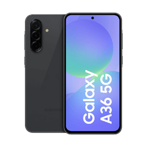 [SAMGALA365G6128BK] Samsung Galaxy A36 5G 6GB/128GB Preto (Awesome Black) Dual SIM SM-A366