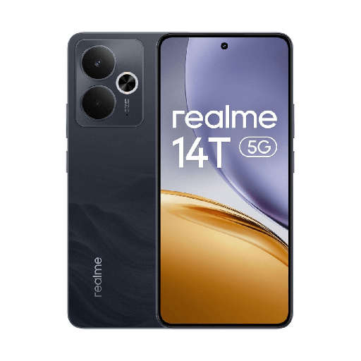 [REA14T5G8256BK] Realme 14T 5G 8GB/256GB Negro (Obsidian Black) Dual SIM